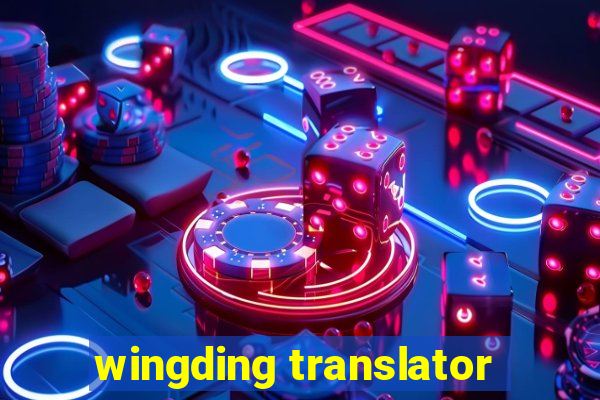 wingding translator